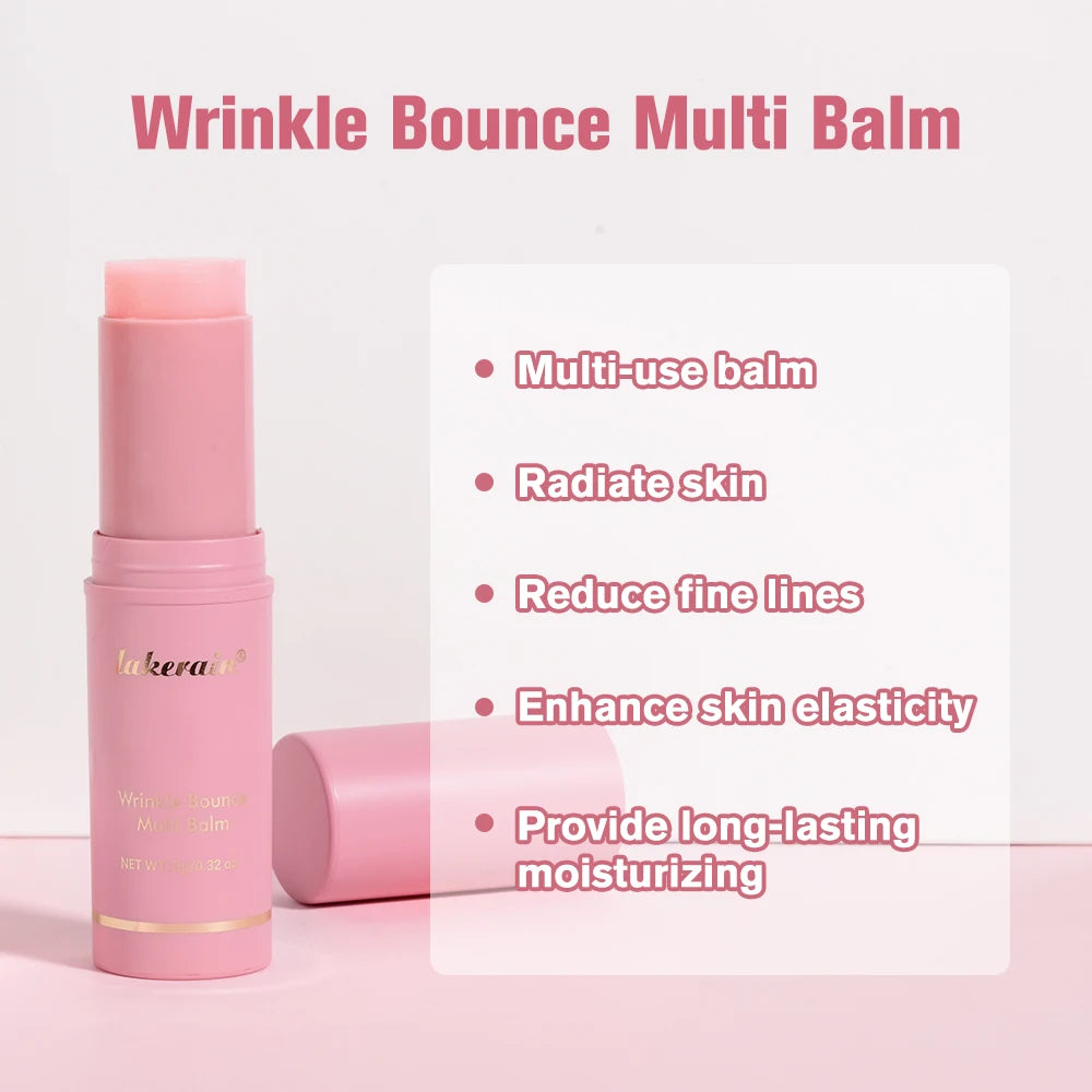 Korean Pink Hydrating Balm Stick – Deep Moisturizing Glow Skincare