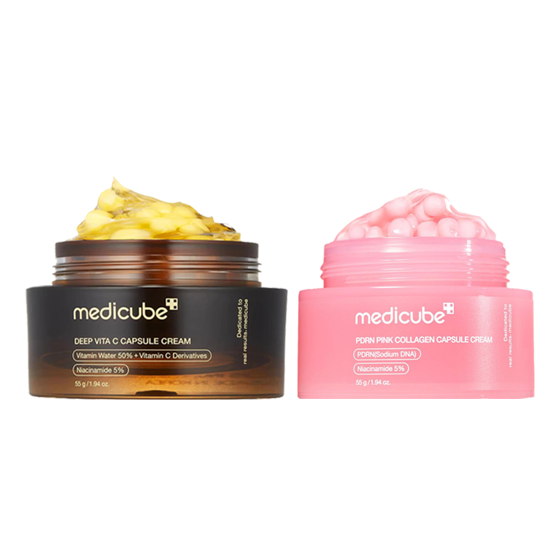 Medicube Vitamin C Capsule Cream – Korean Brightening Moisturizer