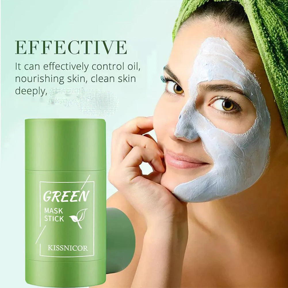 Green Tea Cleansing Face Mask – Deep Moisturizing Korean Skincare