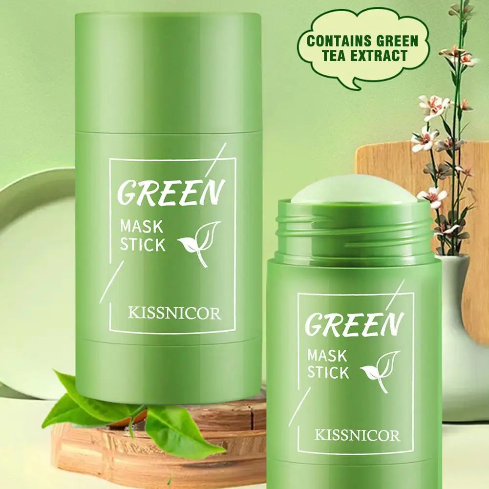 Green Tea Cleansing Face Mask – Deep Moisturizing Korean Skincare