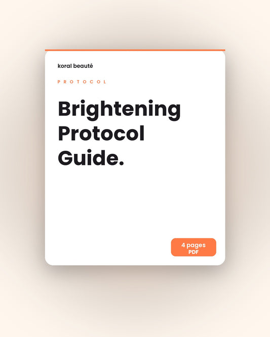 Brightening Protocol Guide PDF cover